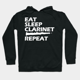 Clarinet - Eat Sleep Clarinet Repeat Hoodie